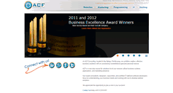 Desktop Screenshot of acfconsulting.com